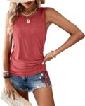 Womens Tank Tops Summer Tank Tops for 2025 Crew Neck
