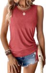 Womens Tank Tops Summer Tank Tops for 2025 Crew Neck